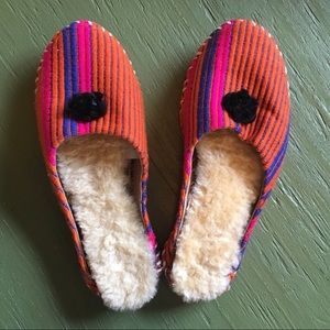Sherpa slippers